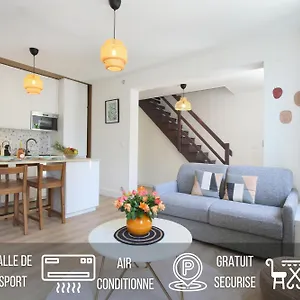 Apartamento L'ethnique 7p - Climatisation - Jardin - Parking - Salle De Sport, Toulouse